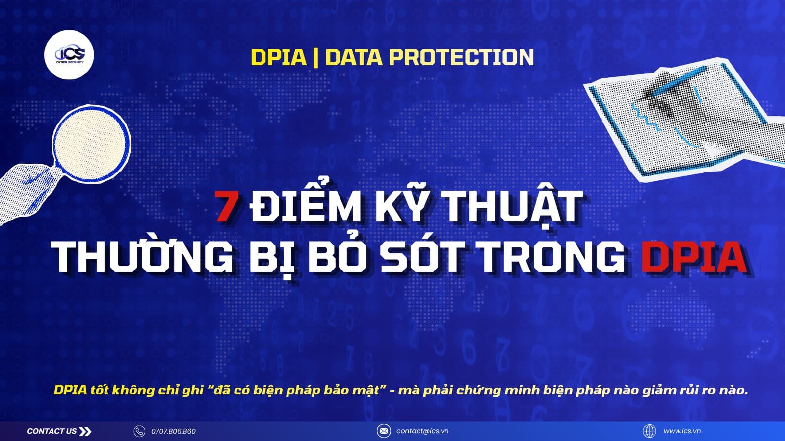 Hình minh họa cho bài viết: DPIA: 7 ĐIỂM KỸ THUẬT THƯỜNG BỊ BỎ SÓT