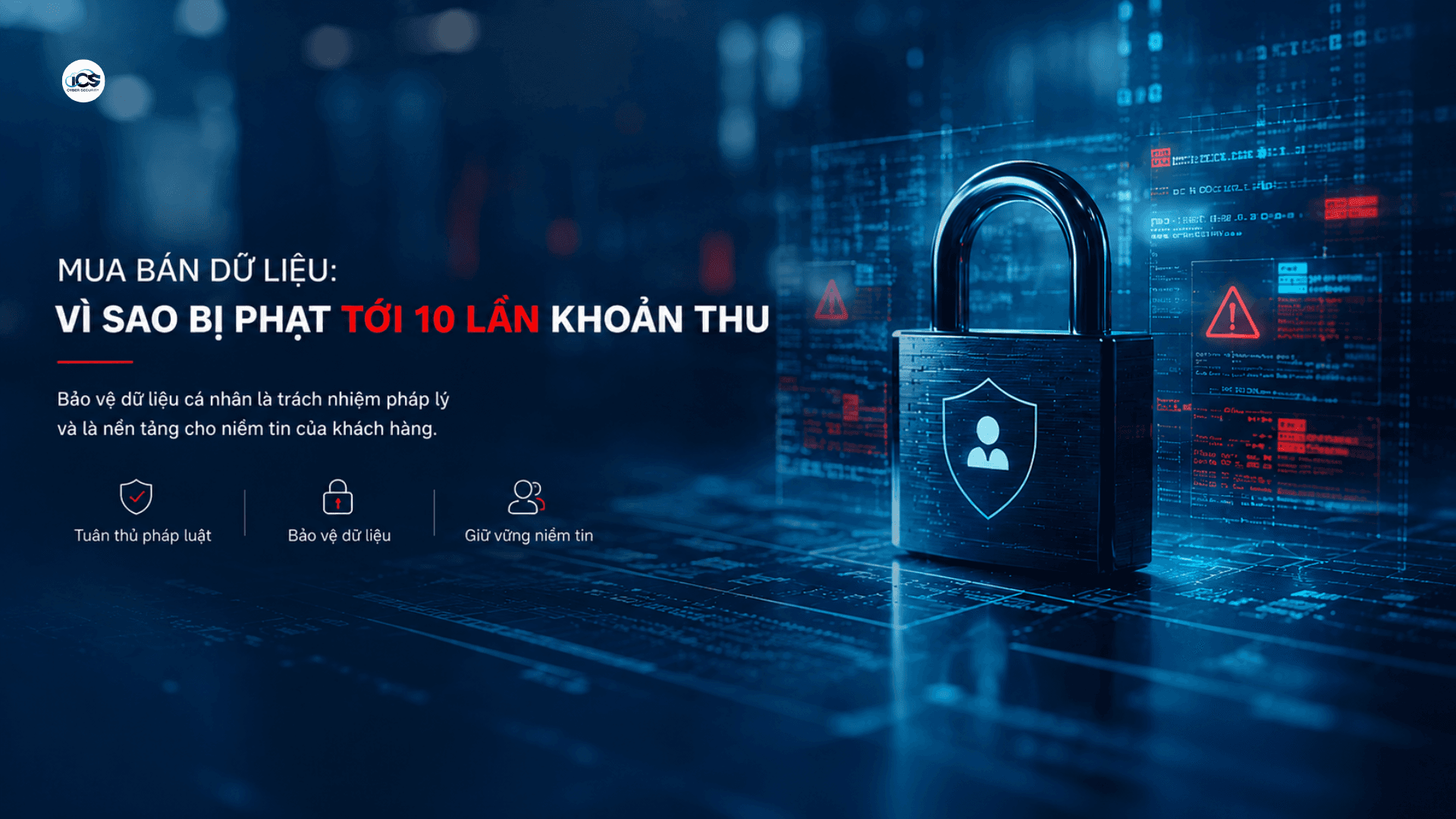 Hình minh họa cho bài viết: Mua bán dữ liệu trái phép: Phân biệt với chuyển giao có căn cứ trong vận hành CRM
