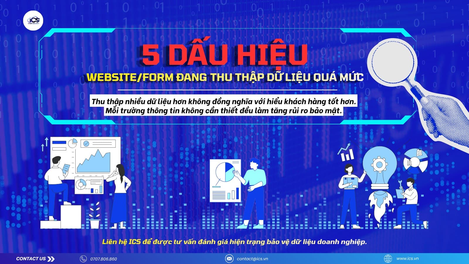Hình minh họa cho bài viết: 5 dấu hiệu website/form đang thu thập dữ liệu quá mức