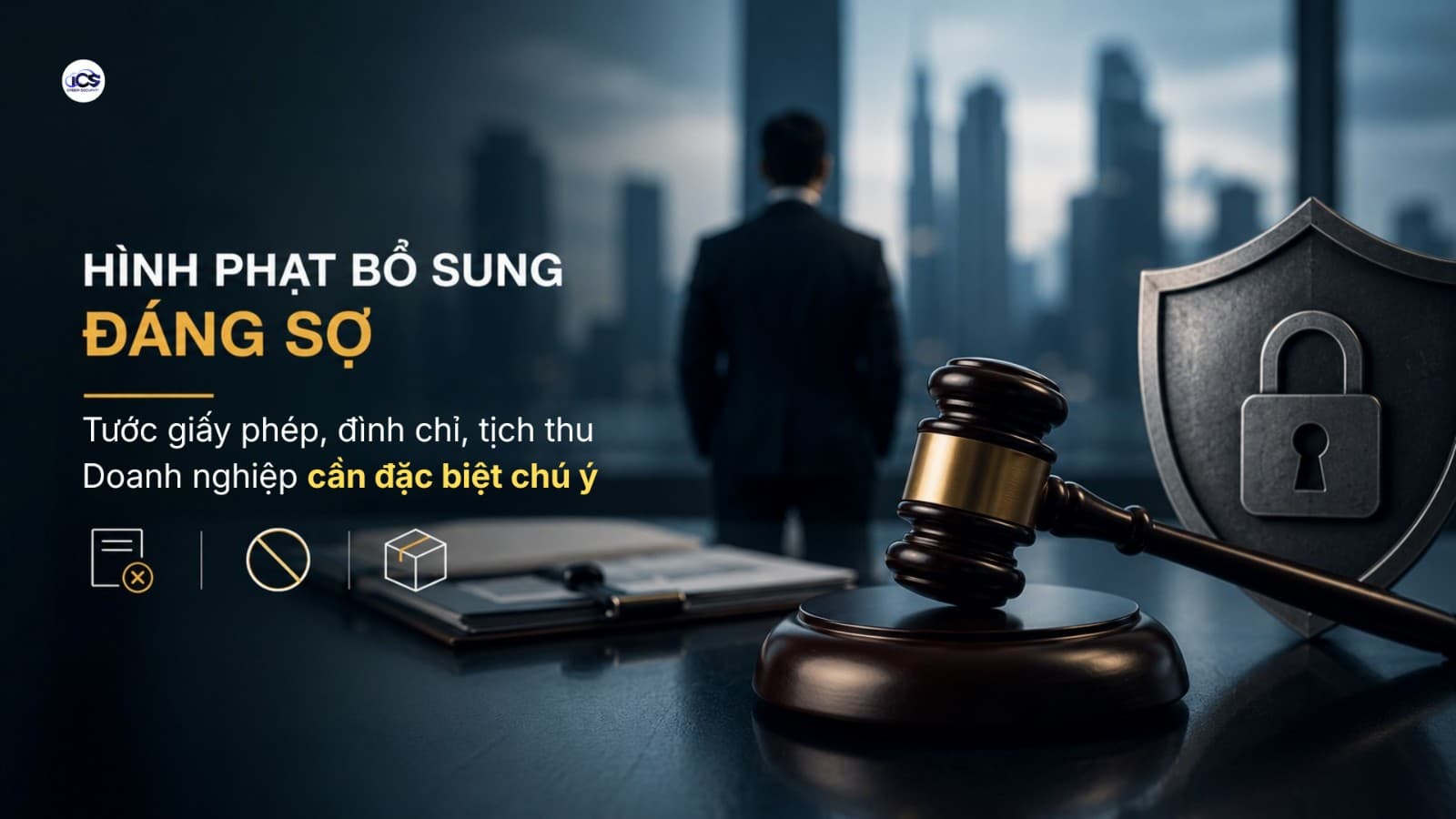 Hình minh họa cho bài viết: Hình phạt bổ sung đáng sợ: Tước giấy phép, đình chỉ, tịch thu doanh nghiệp cần đặc biệt lưu ý