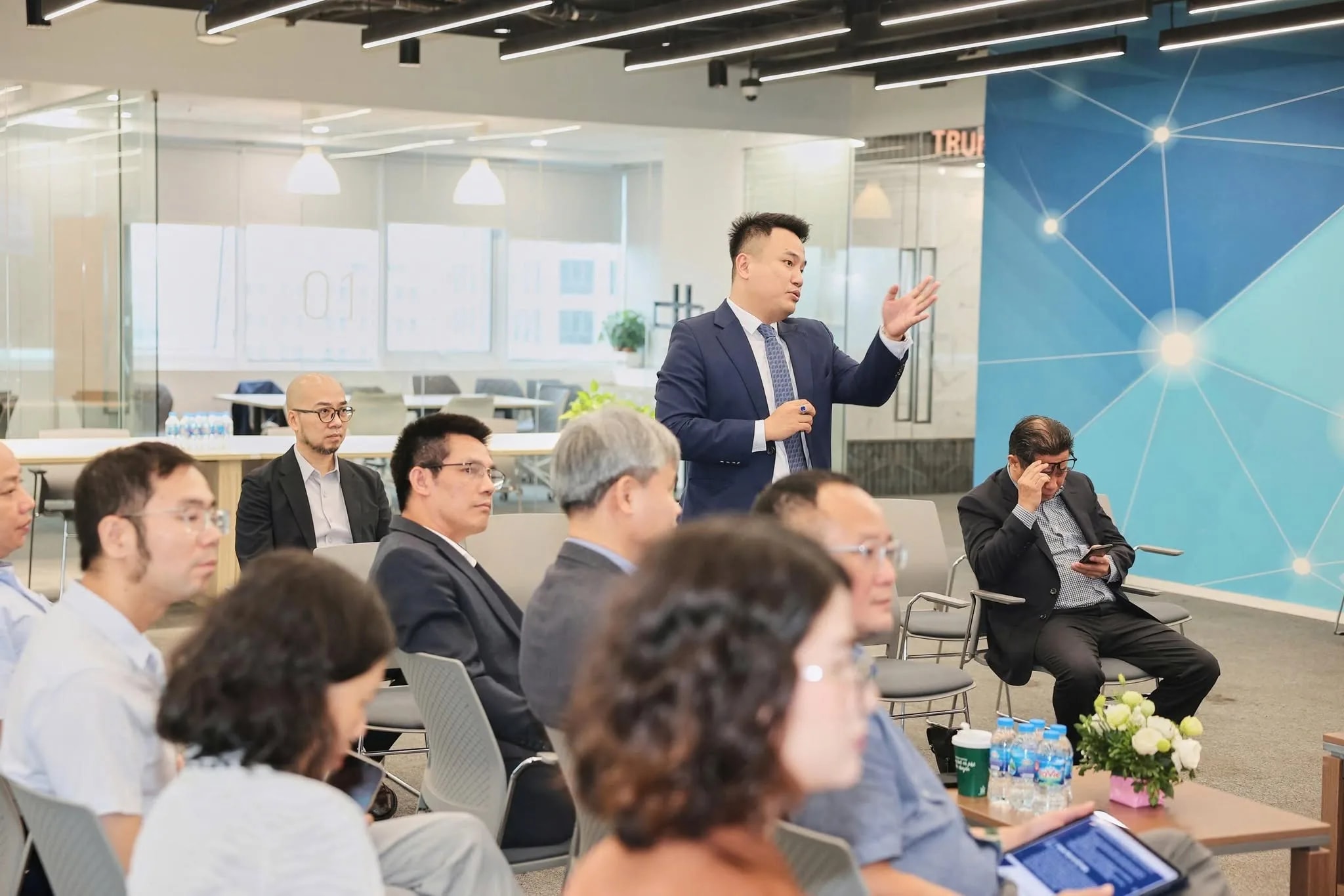 ICS specialists collaborating around enterprise technology delivery